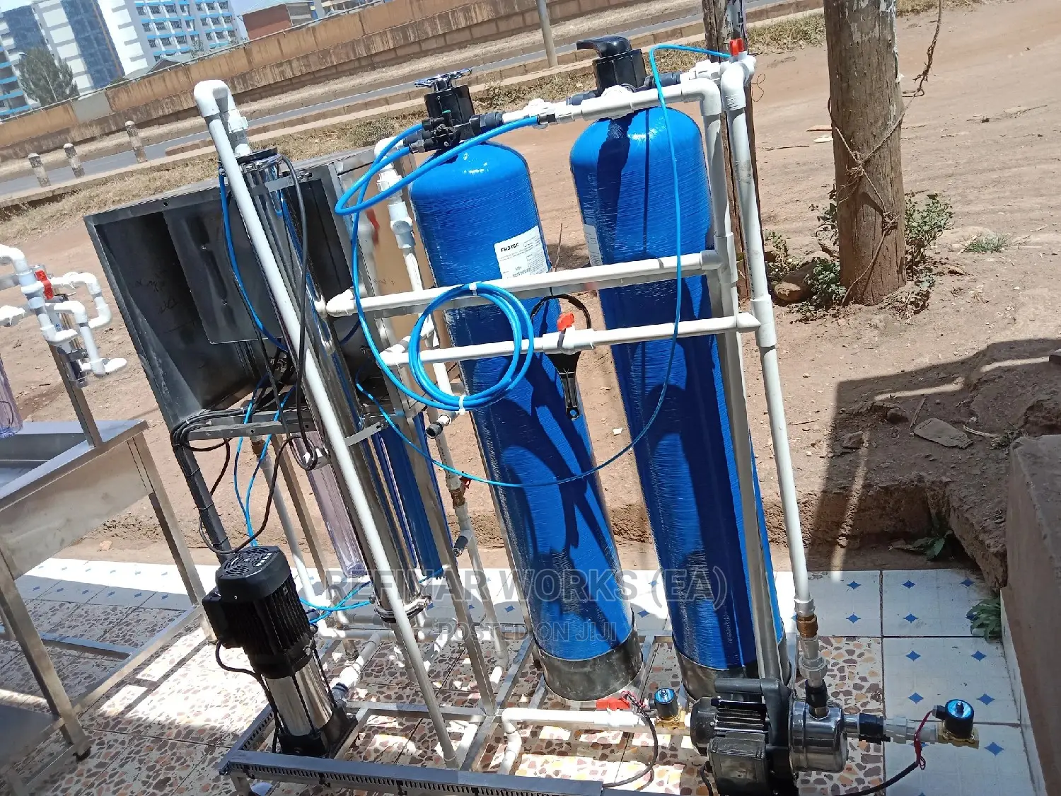 Water Treatment Plant for Borehole/Salty Water With High TDS