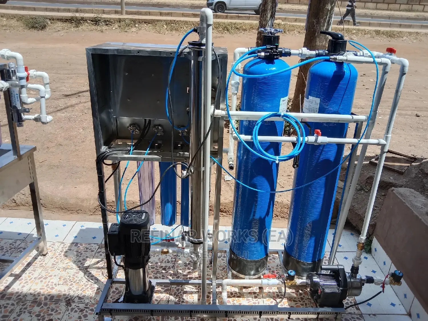 Water Treatment Plant for Borehole/Salty Water With High TDS