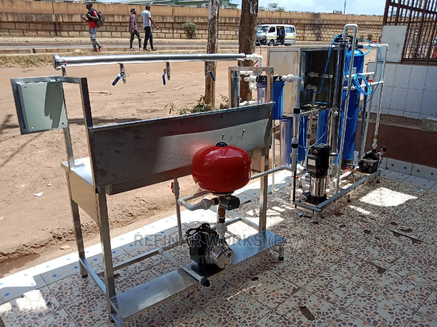 Water Treatment Plant for Borehole/Salty Water With High TDS