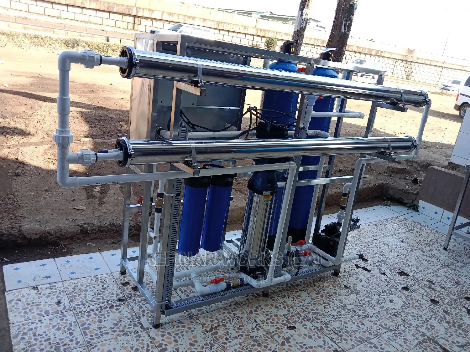 Water Treatment Plant for Borehole/Salty Water With High TDS