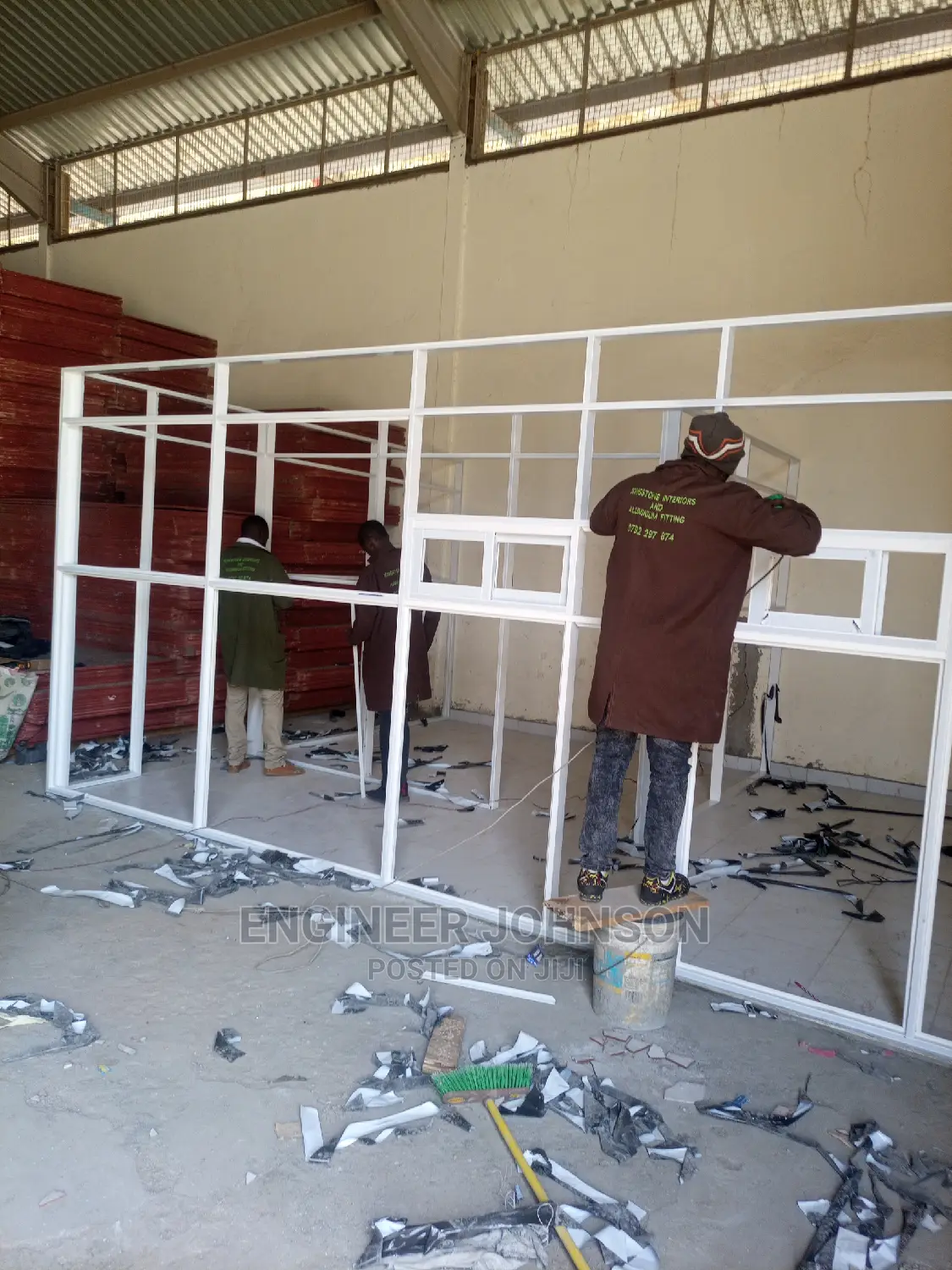 Aluminum and Glass Partitions