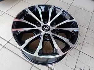 Prado Rims 17inch (Black Silver Color)