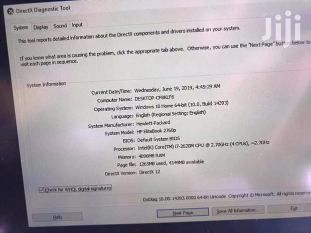 Laptop HP EliteBook 2760p Tablet 4GB Intel Core i7 HDD 320GB - thumbnail 2