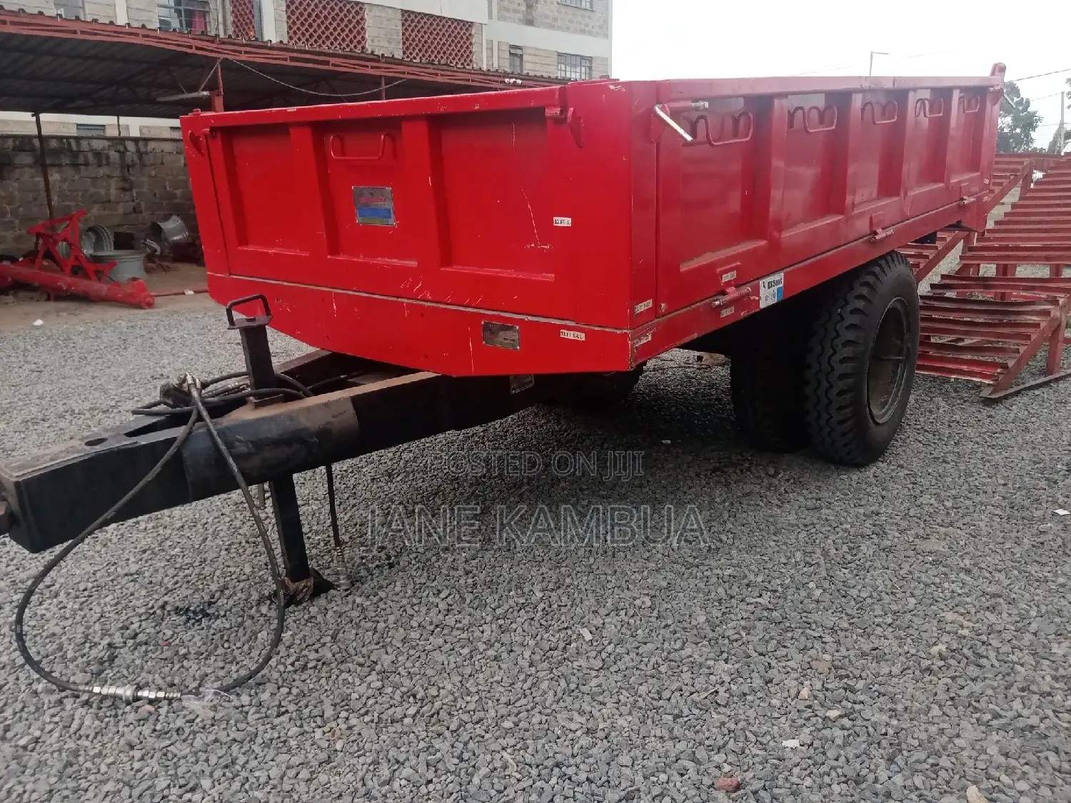 12 Tonne Tipping Trailer