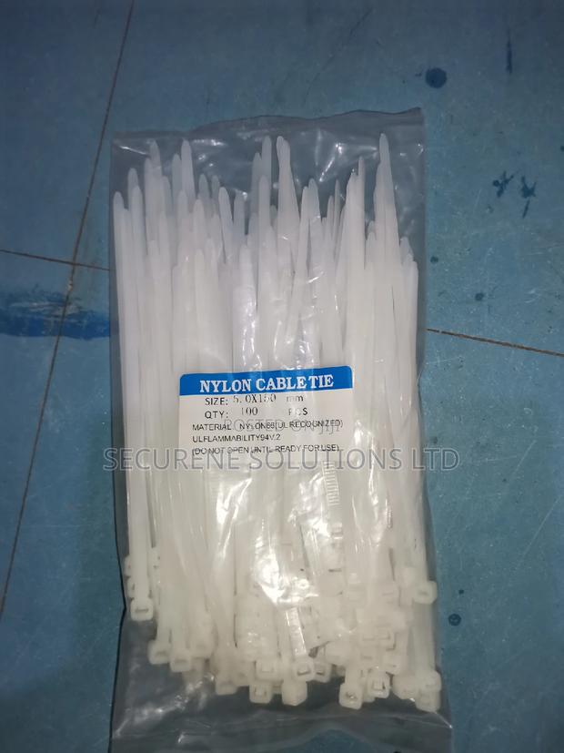 100pcs Nylon Self Locking Cable Ties Zip Ties Tie Wraps - thumbnail 2