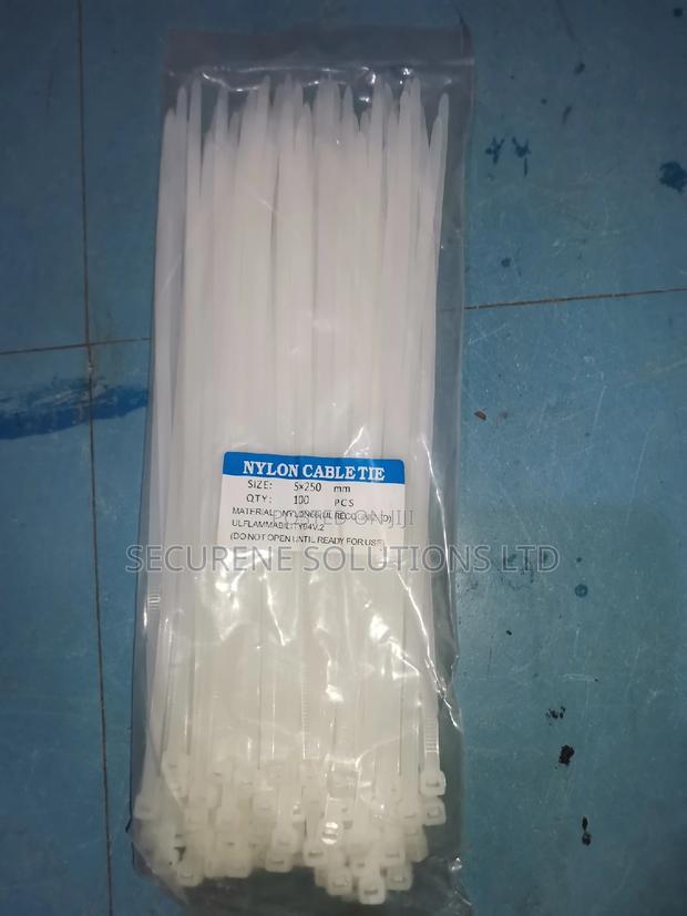 100pcs Nylon Self Locking Cable Ties Zip Ties Tie Wraps - thumbnail 8