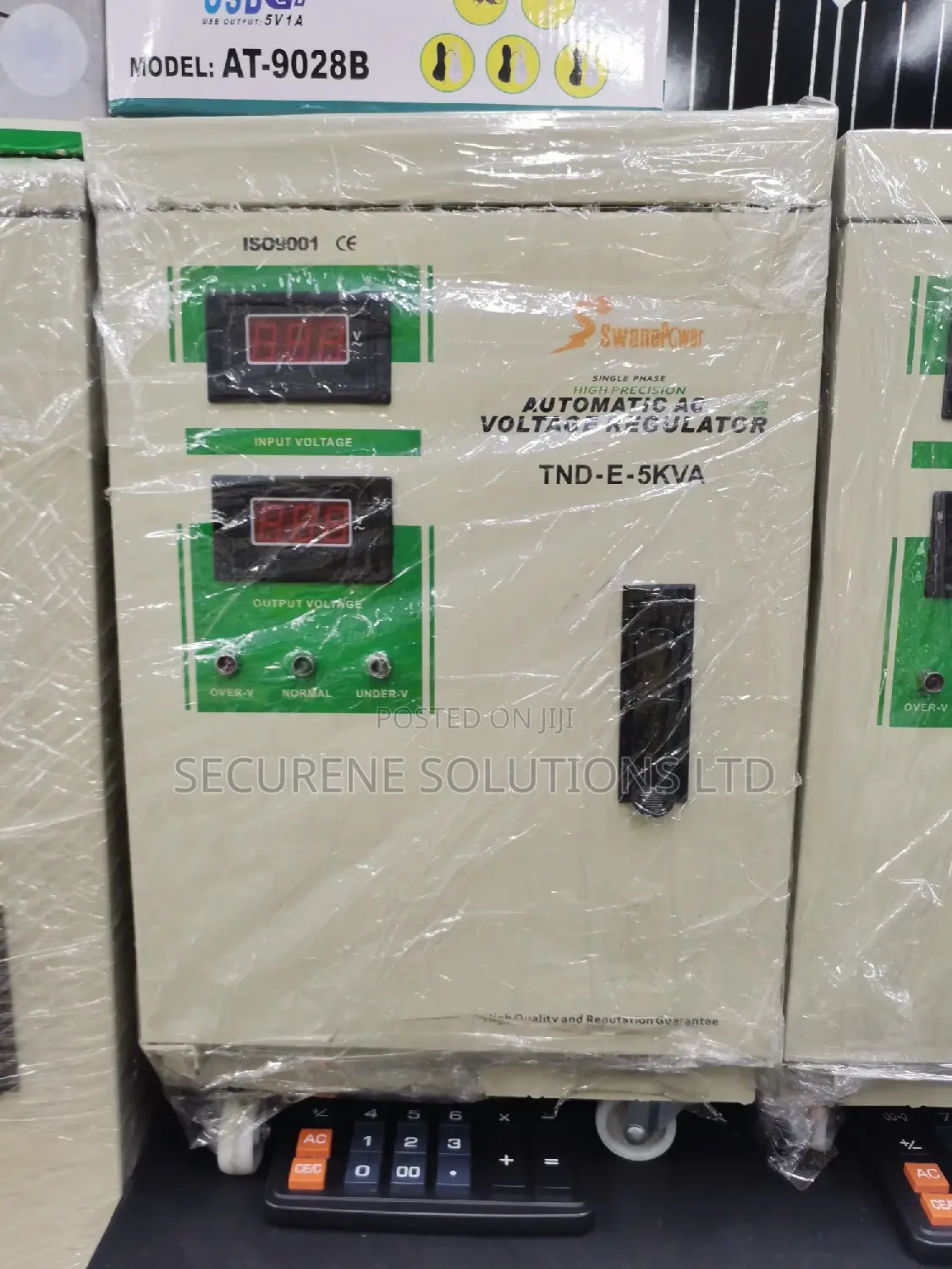 Swane 5 Kwatts Automatic Voltage Regulator Single Phase S