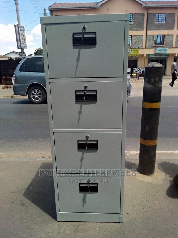 Metallic Filling Cabinet 4 Drawers - thumbnail 3