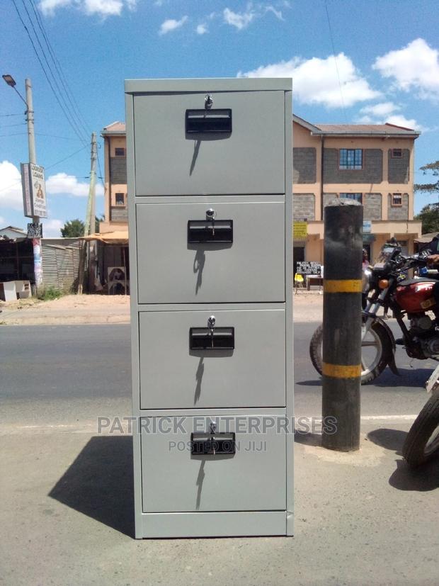 Metallic Filling Cabinet 4 Drawers - thumbnail 4