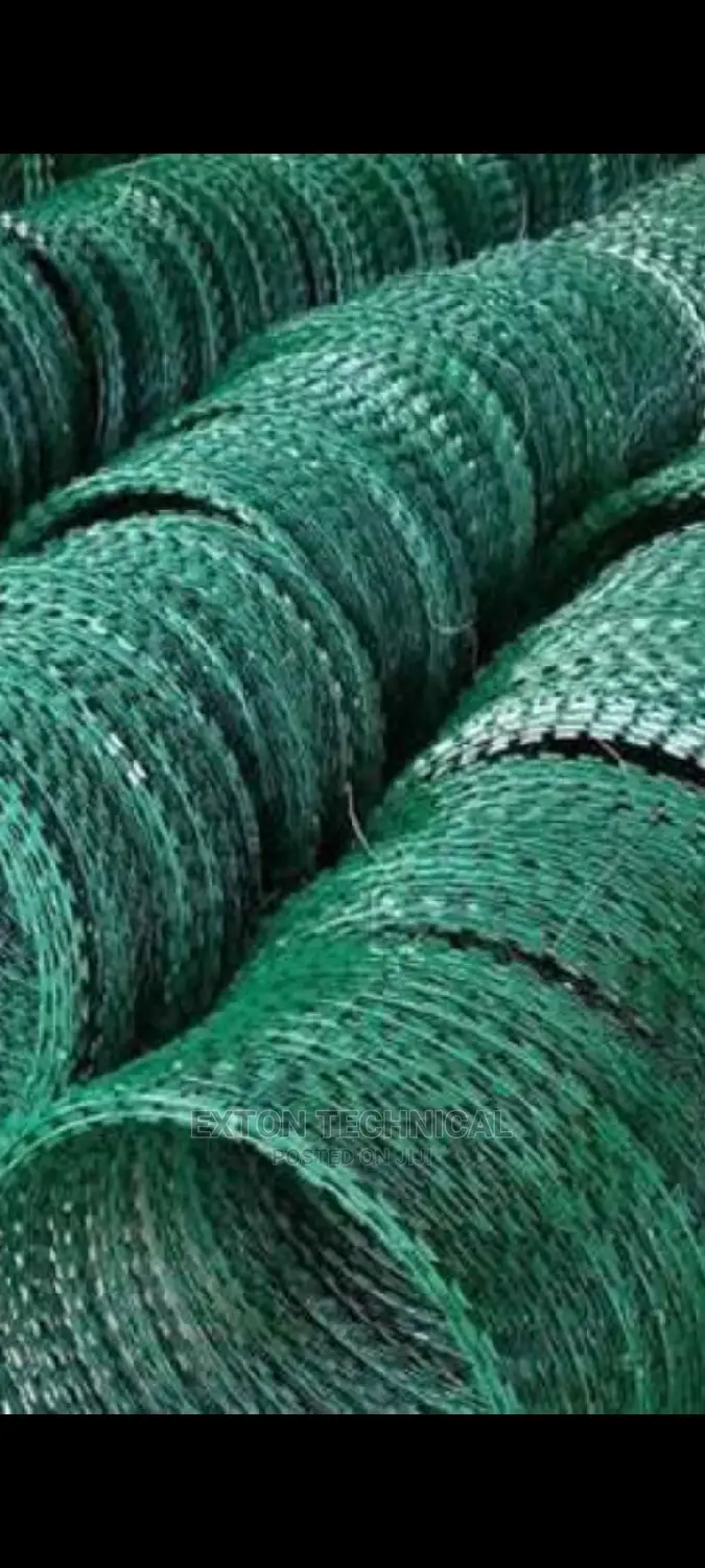 Green Razor Wire