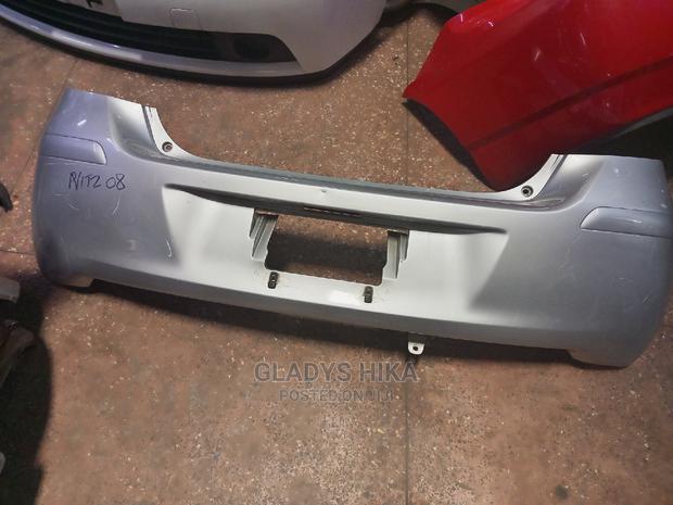Ex Japan Vitz 2008 Back Bumper - main view