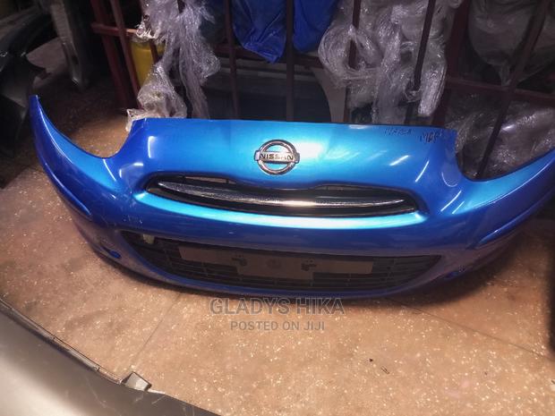 Ex Japan Nissan March Front Bumper