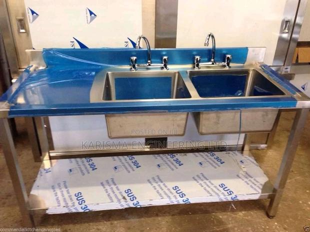 Stainless Steel Kitchen Double Snk - main view