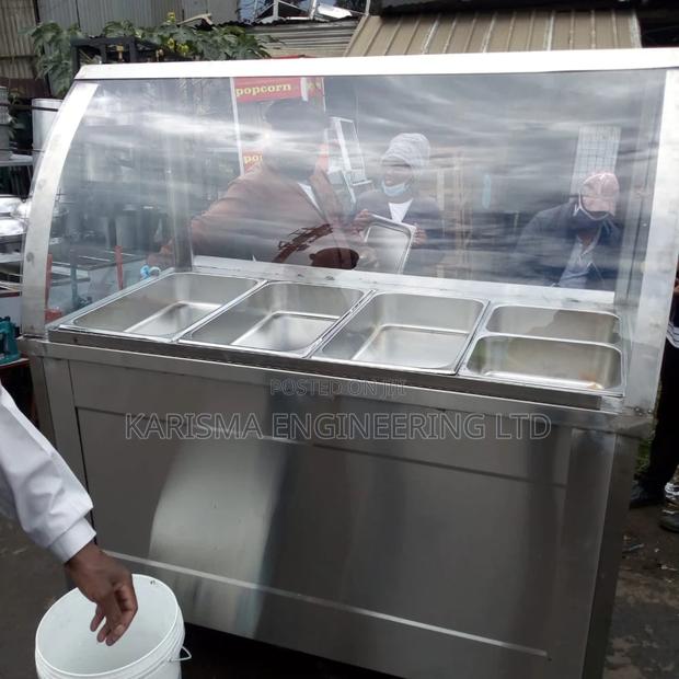 Curved Glass Bain Marie - main view