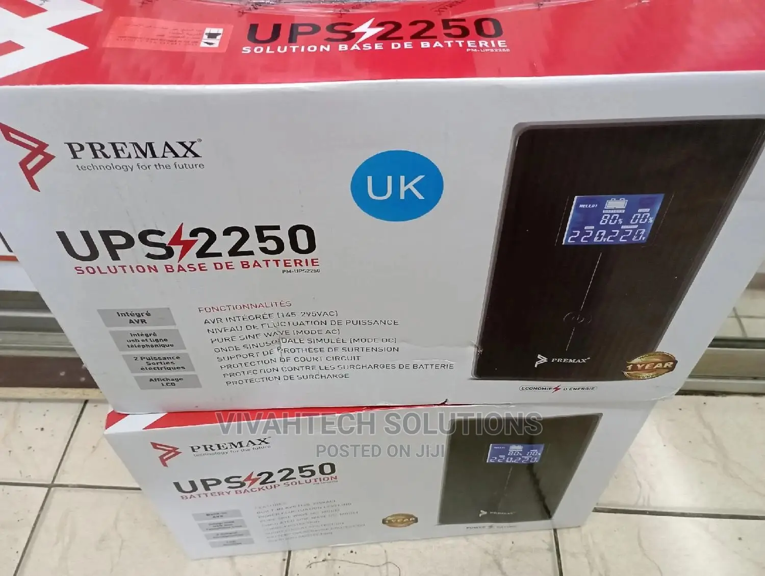 Premax Uninterruptible Power Supply 2250VA UPS