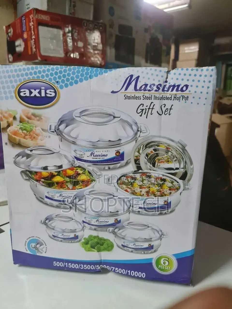 6pcs Stainless Steel Hotpots