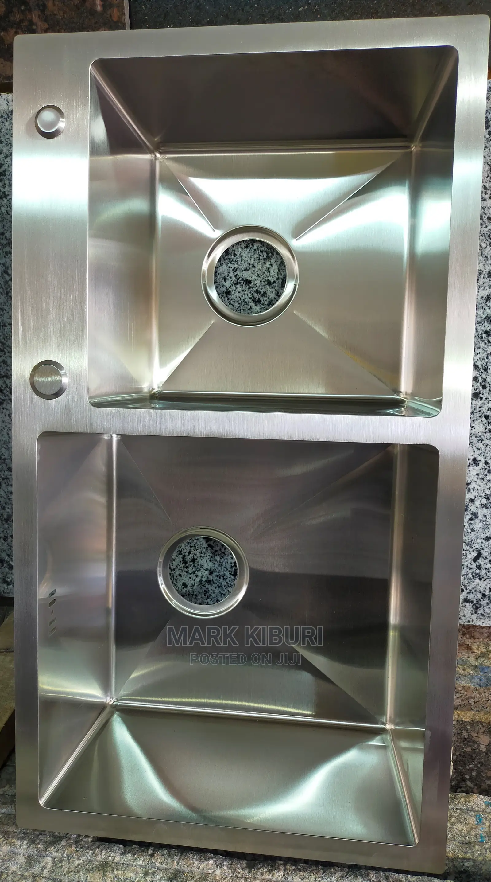 Classy Non-Rustic Double Sink