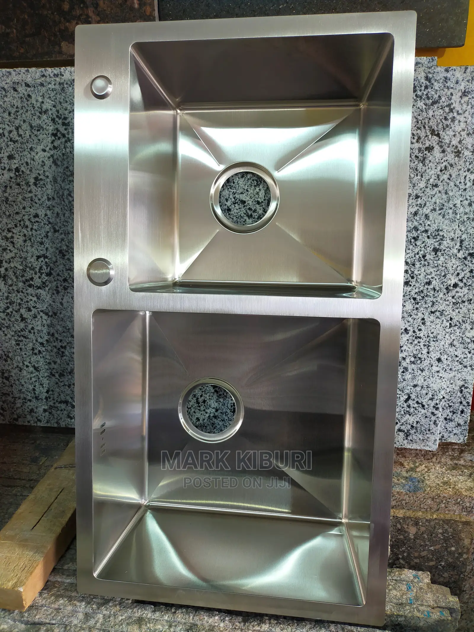 Classy Non-Rustic Double Sink