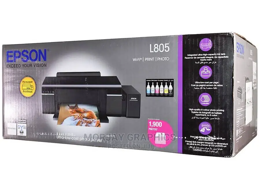 Epson L805 With Sublimation Inks