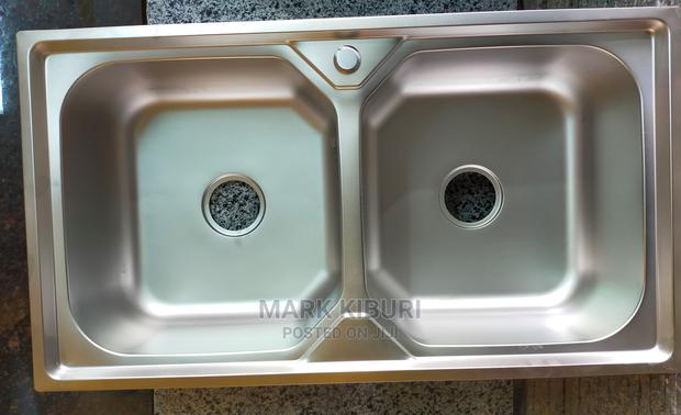 Deep Double Granite Sink