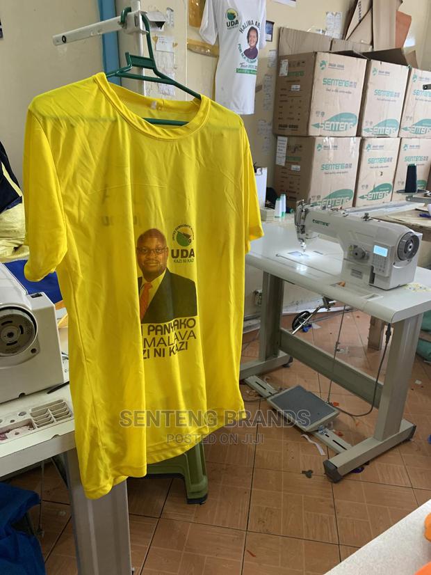 Plain Polyester Color Tshirt - thumbnail 5