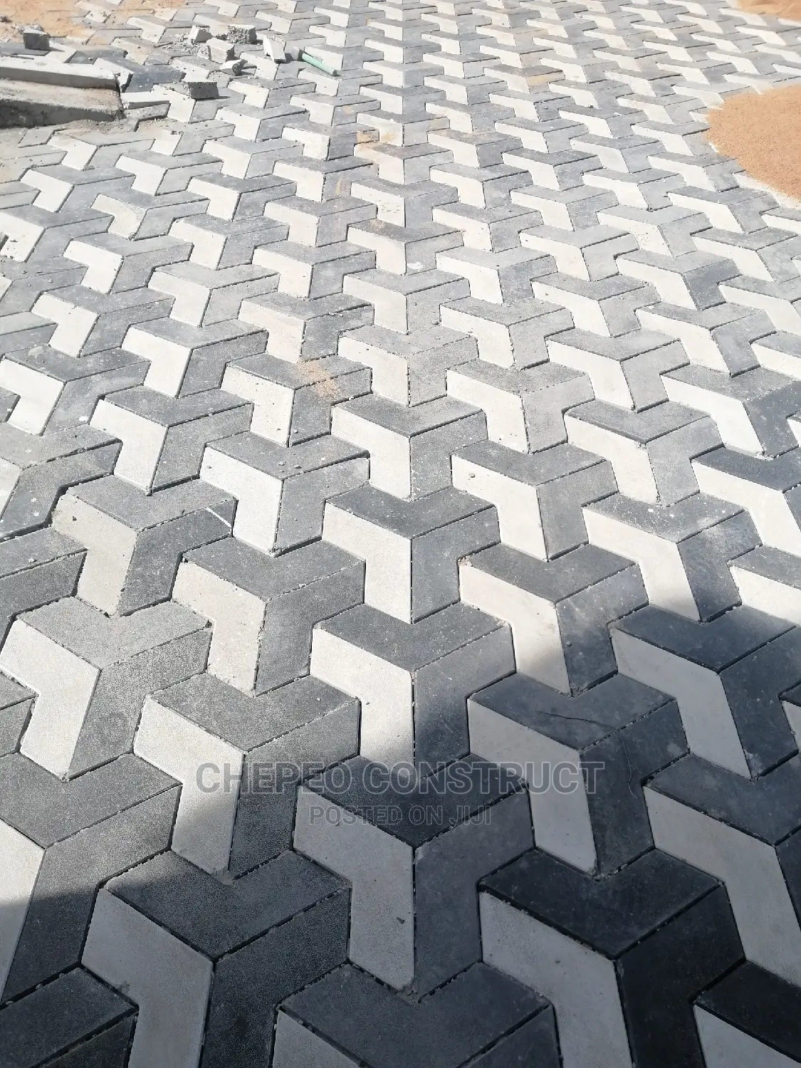 3 D Arrow Cabro Pavers
