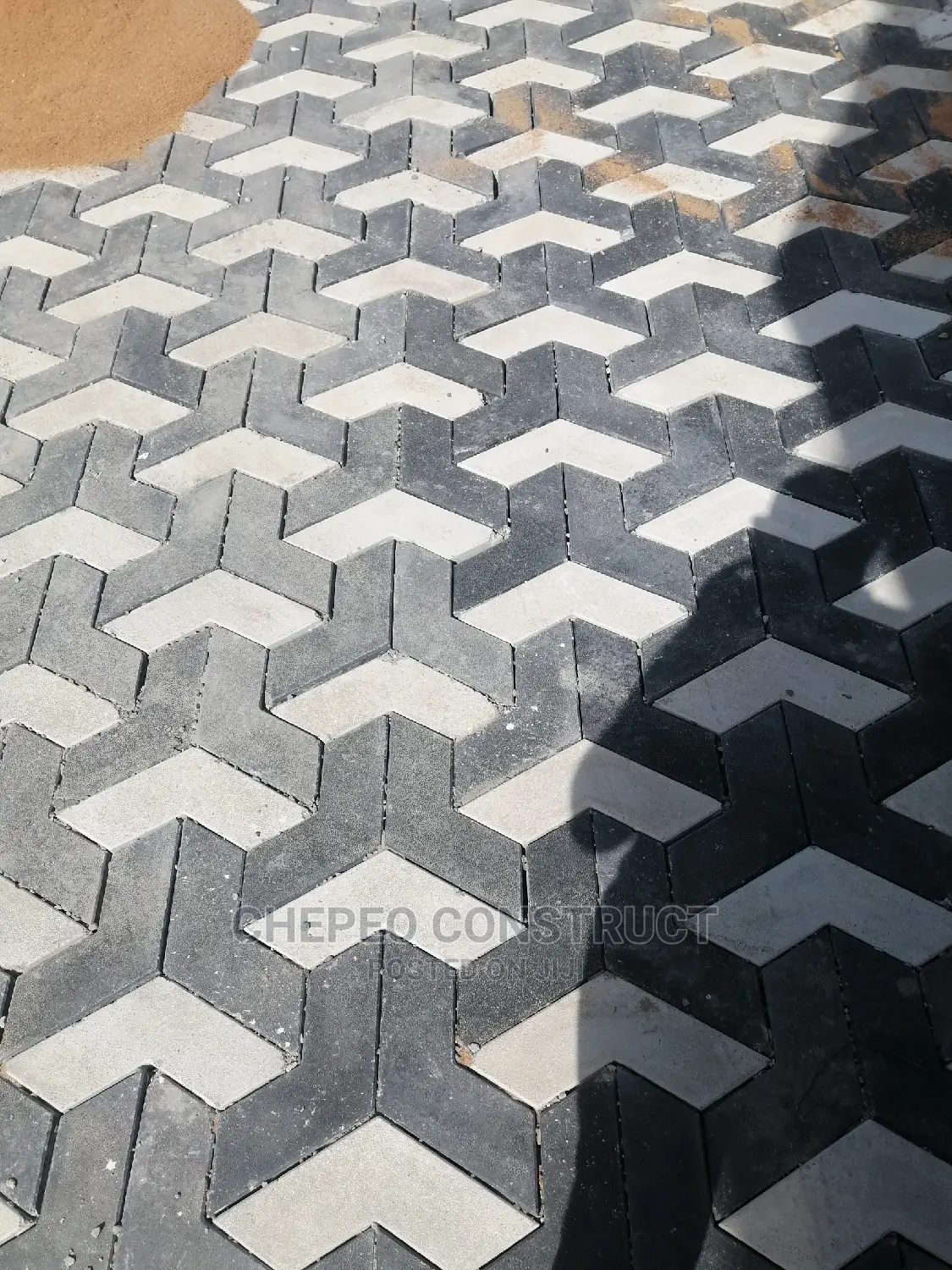 3 D Arrow Cabro Pavers