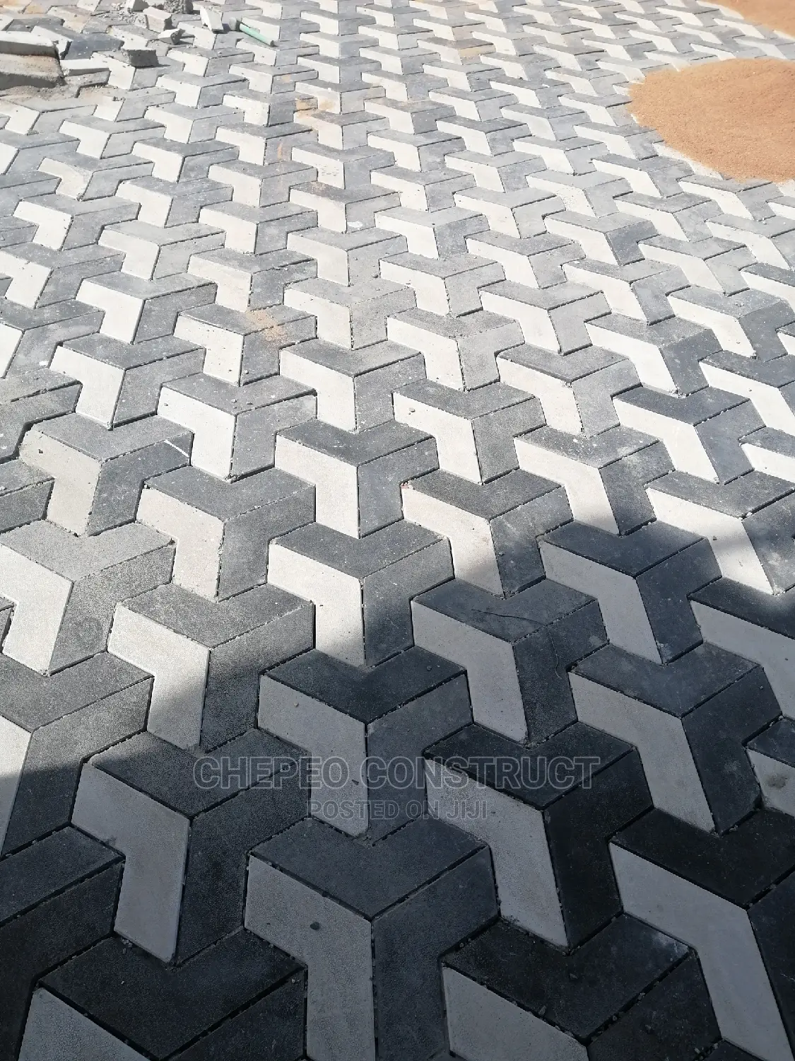 3 D Arrow Cabro Pavers