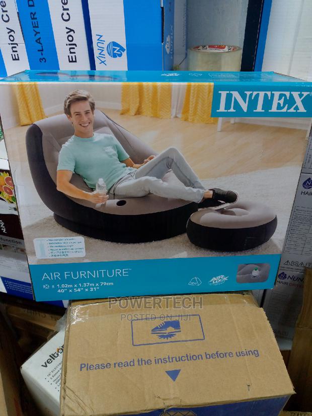 Inflatable Seat With Foot Rest - main view