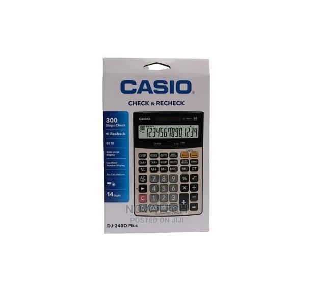 Casio Calculator Dj-240d Plus - main view