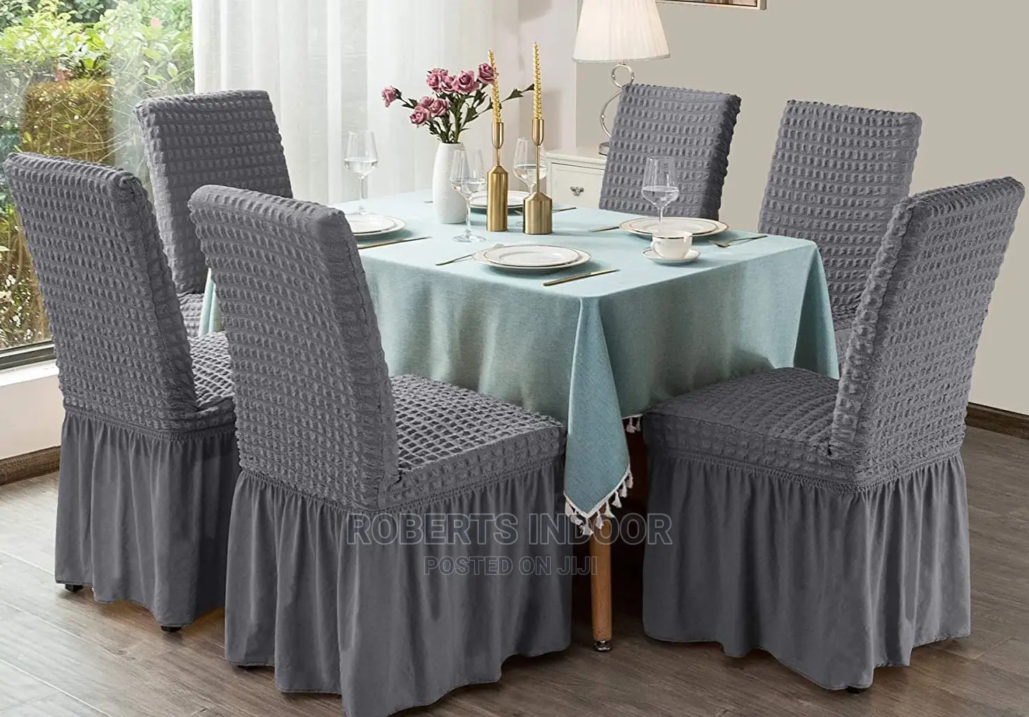 Grey Turkey Dining Cover