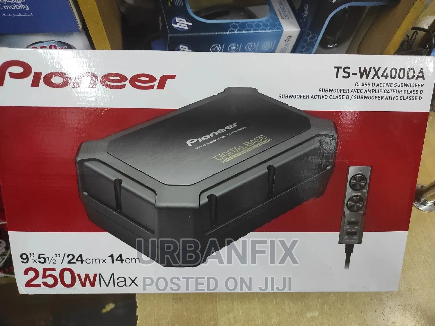 250watts Pioneer Active Underseat Subwoofer
