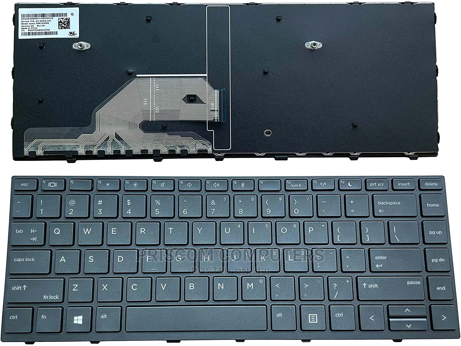 HP Probook 430 G5 440 G5 US Black Keyboard