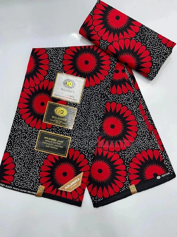 African Pure Cotton Vitenge Current Prints - thumbnail 3