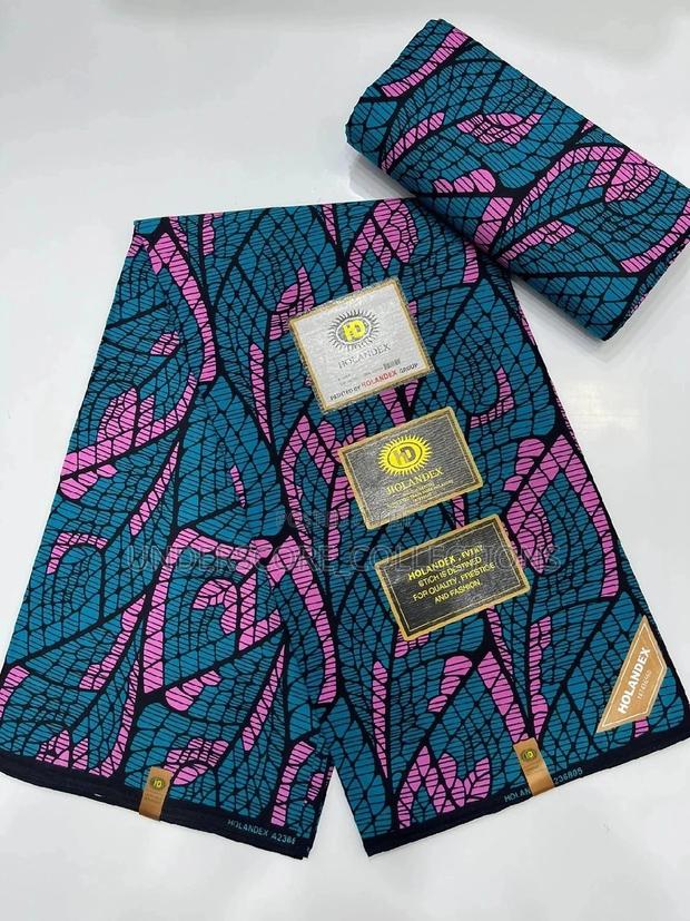 African Pure Cotton Vitenge Current Prints - thumbnail 6