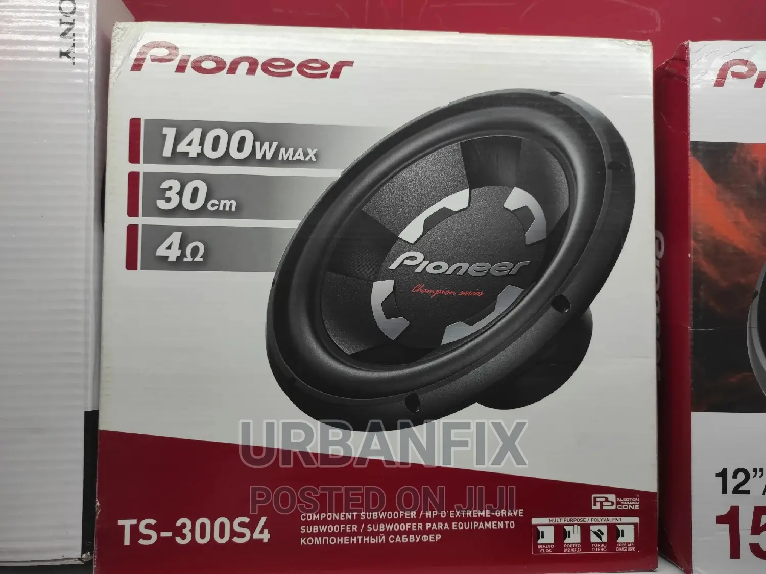 Pioneer 1400watts Ts-300s4 Powerful Subwoofer