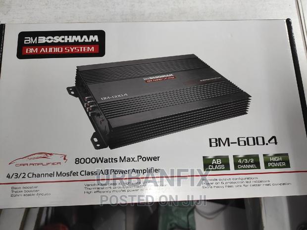Boschmann 4 Channel 800watts Amplifier