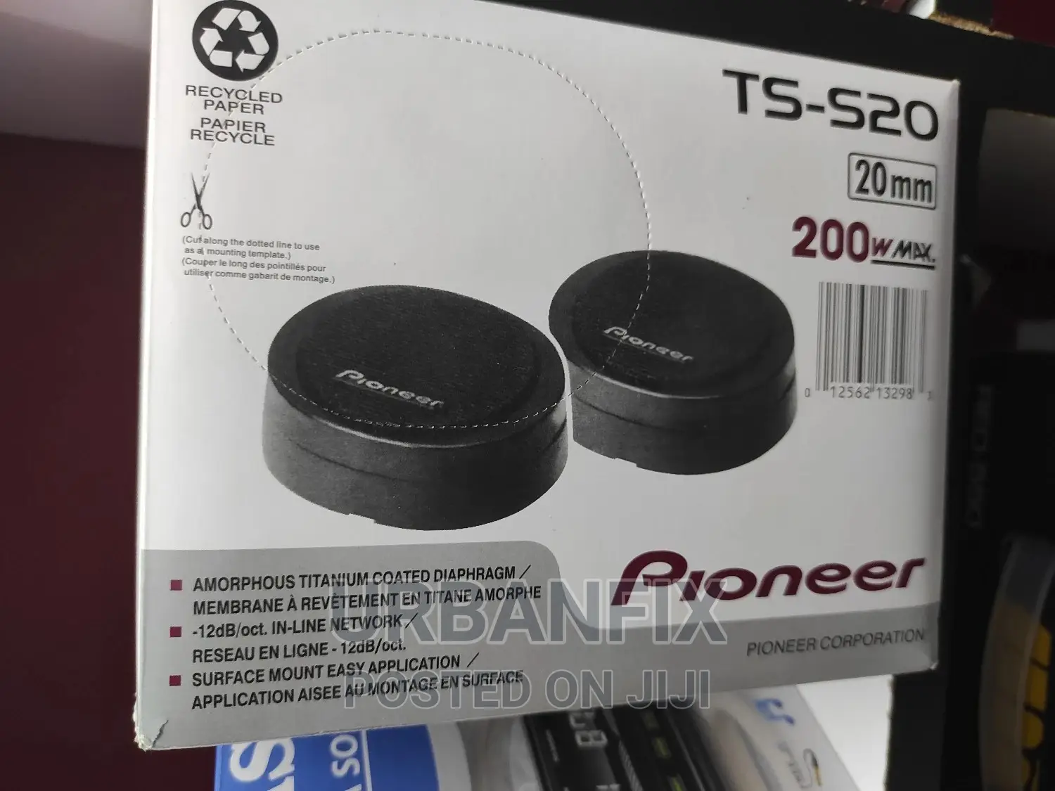 Pioneer Tweeters With Capacitors