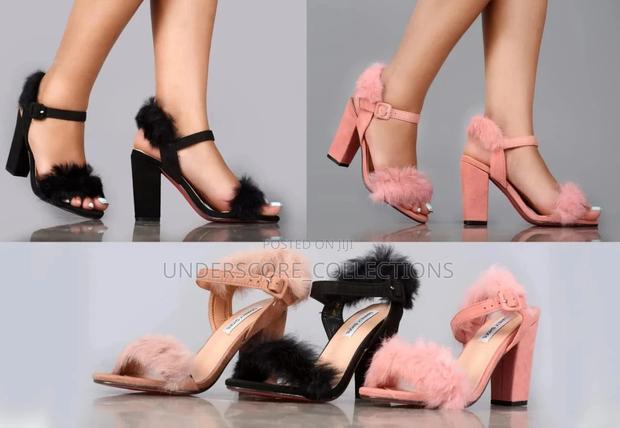 Chunky Heel Ladies Shoes - thumbnail 3