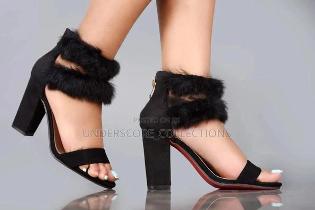 Chunky Heel Ladies Shoes - thumbnail 5