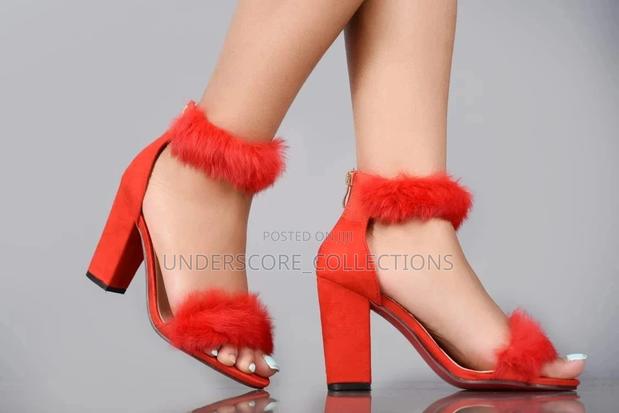 Chunky Heel Ladies Shoes - thumbnail 7