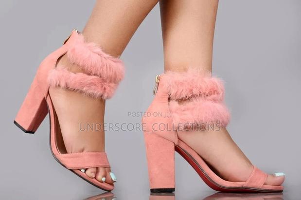 Chunky Heel Ladies Shoes - thumbnail 9
