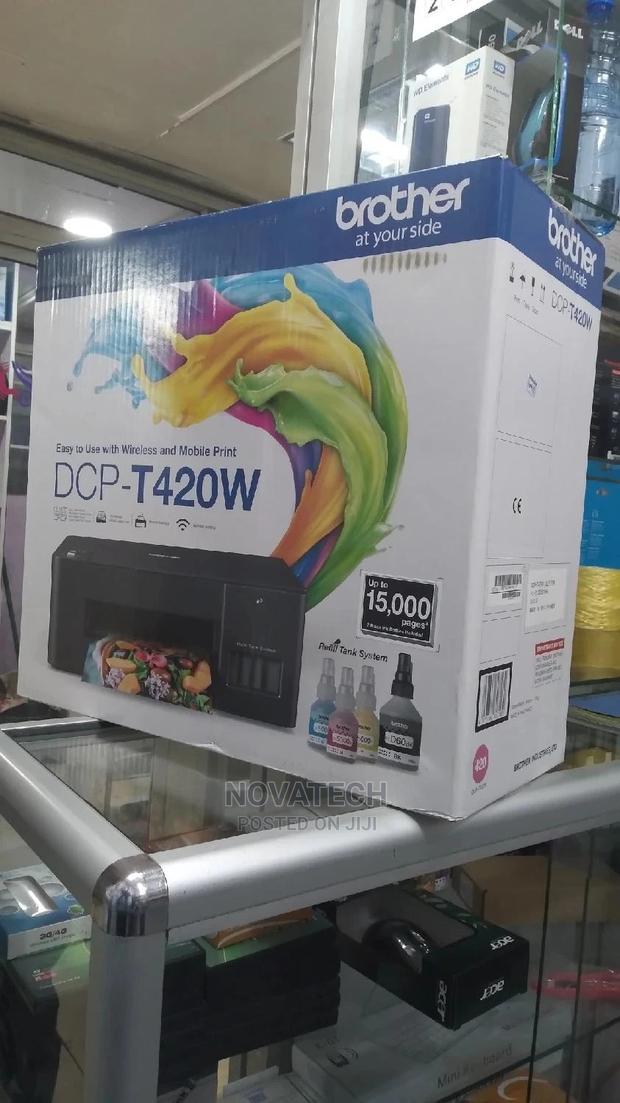 T 420w Brother Inkjet Wireless Printer - main view