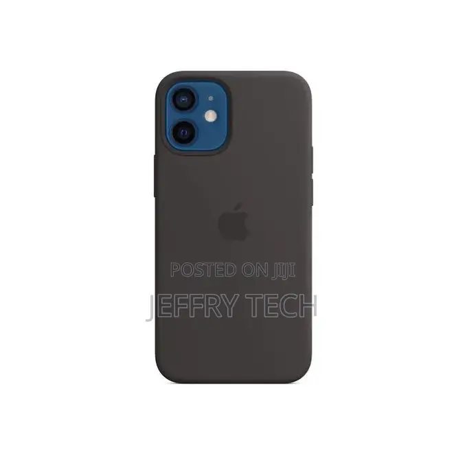 iPhone 12 Mini Silicone Back Case - Black