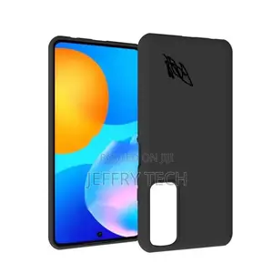Silicon Back Case for Huawei Y7A - Black