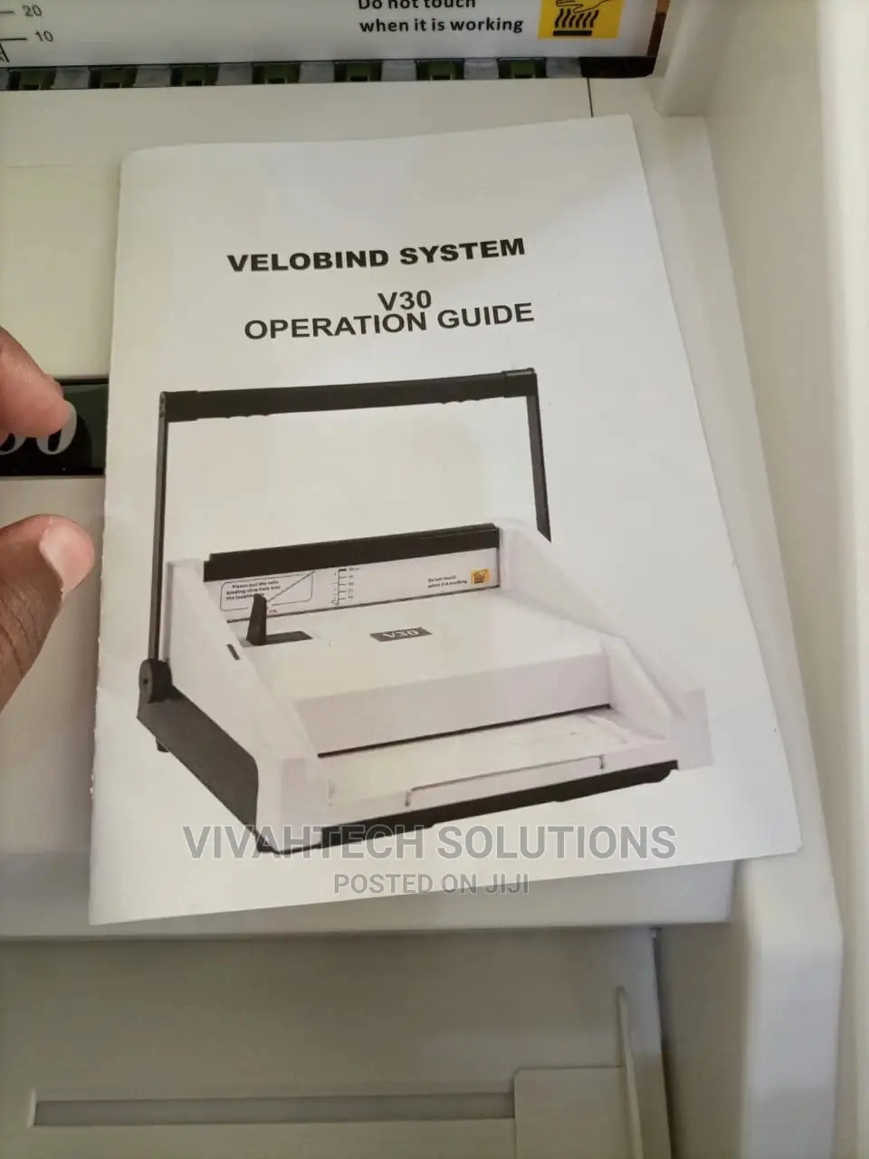 Velo Binding Machine V3O Electric in Nairobi Central Stationery