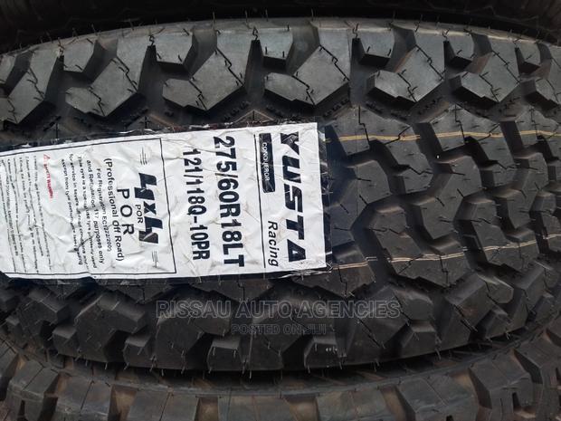 275/60 R 18 Yusta All Terrain Tyres.
