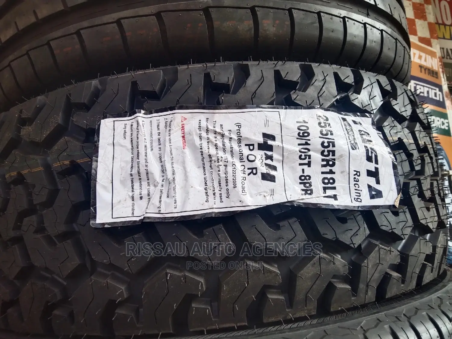 255/60 R 18 Yusta AT Tyres.