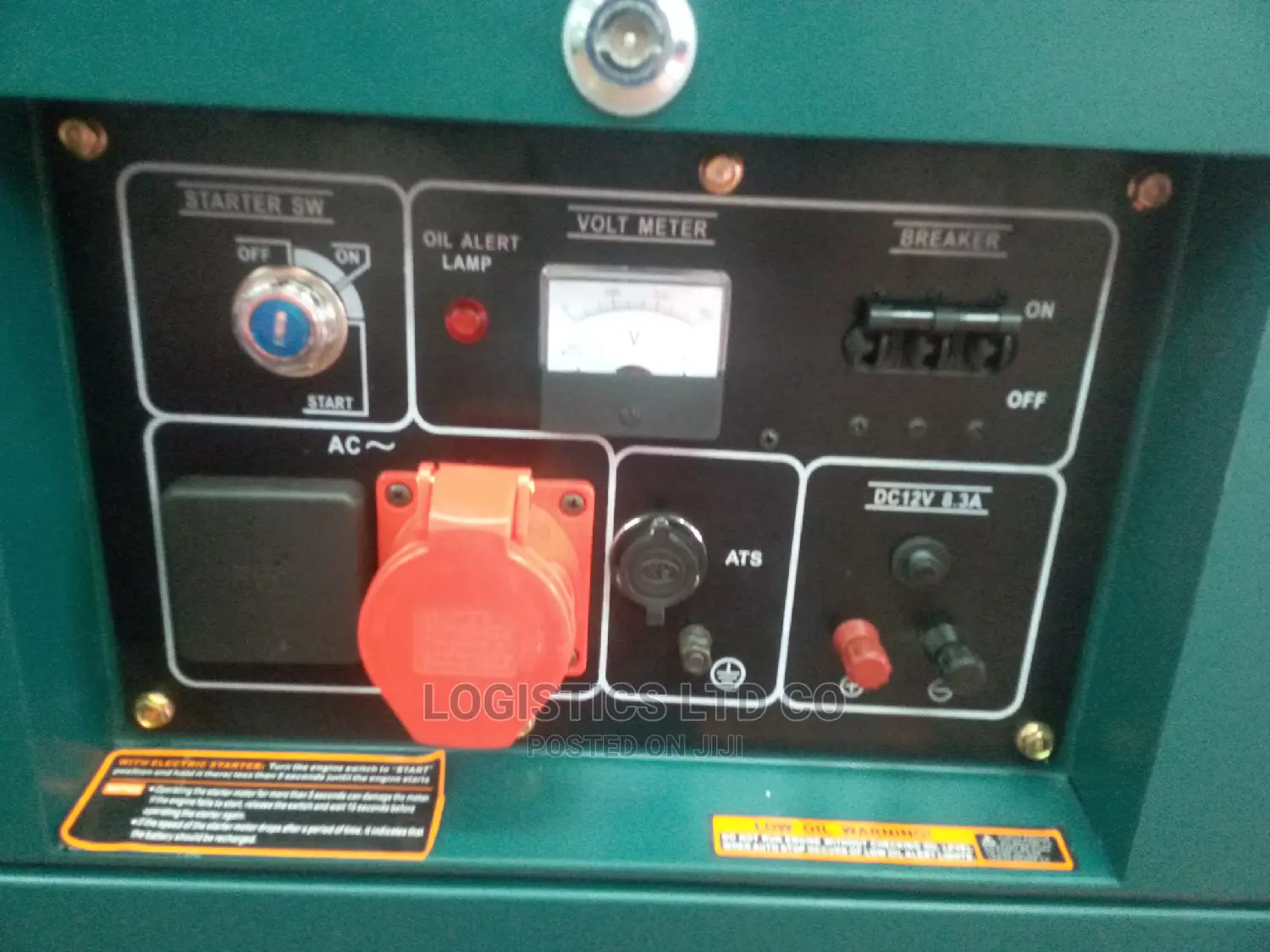 K Power Diesel Silent Generator 3phase +Free ATS