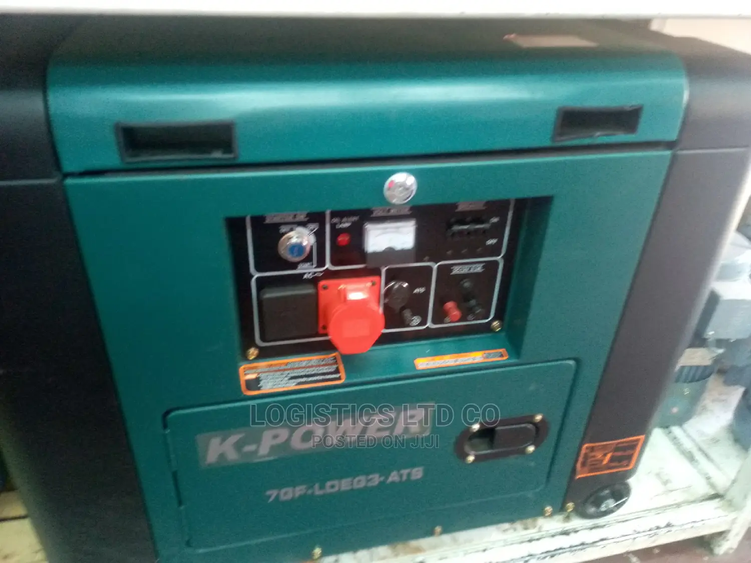 K Power Diesel Silent Generator 3phase +Free ATS